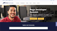 Desktop Screenshot of pdn.pega.com